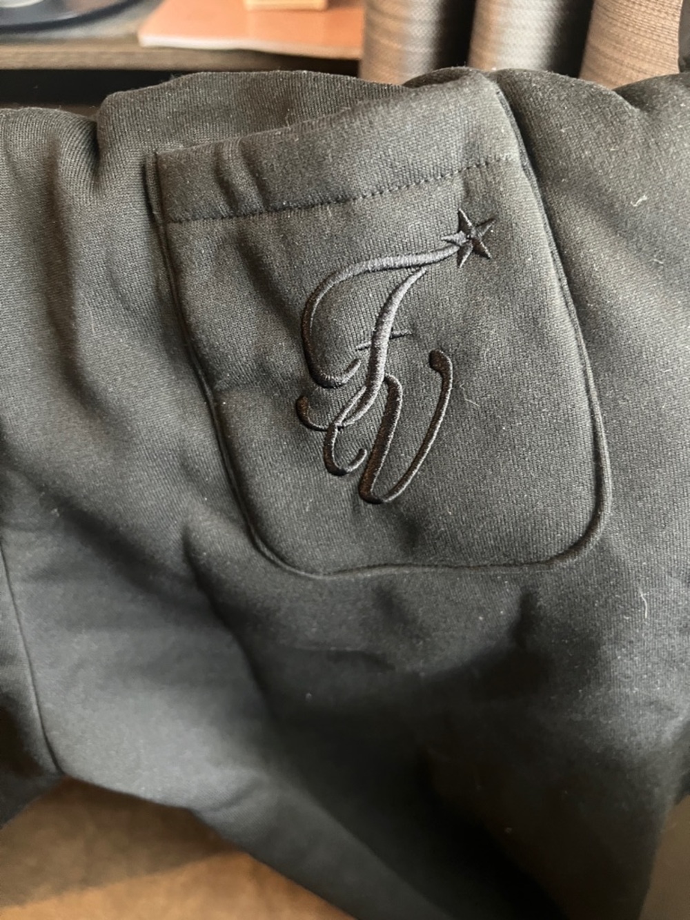Forum Vondu Black Double Waist Sweatpants *NEW* - Picture 4 of 9